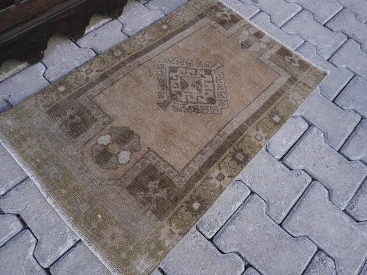 Hand Knotted Doormat 2x3 ft - skuy12