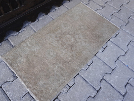 Hand Knotted Doormat 2x3 ft - skuy30