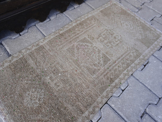 Hand Knotted Doormat 2x3 ft - skuy39