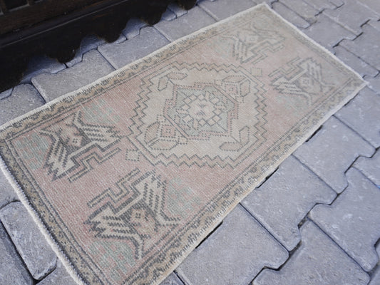 Hand Knotted Doormat 2x3 ft - skuy48