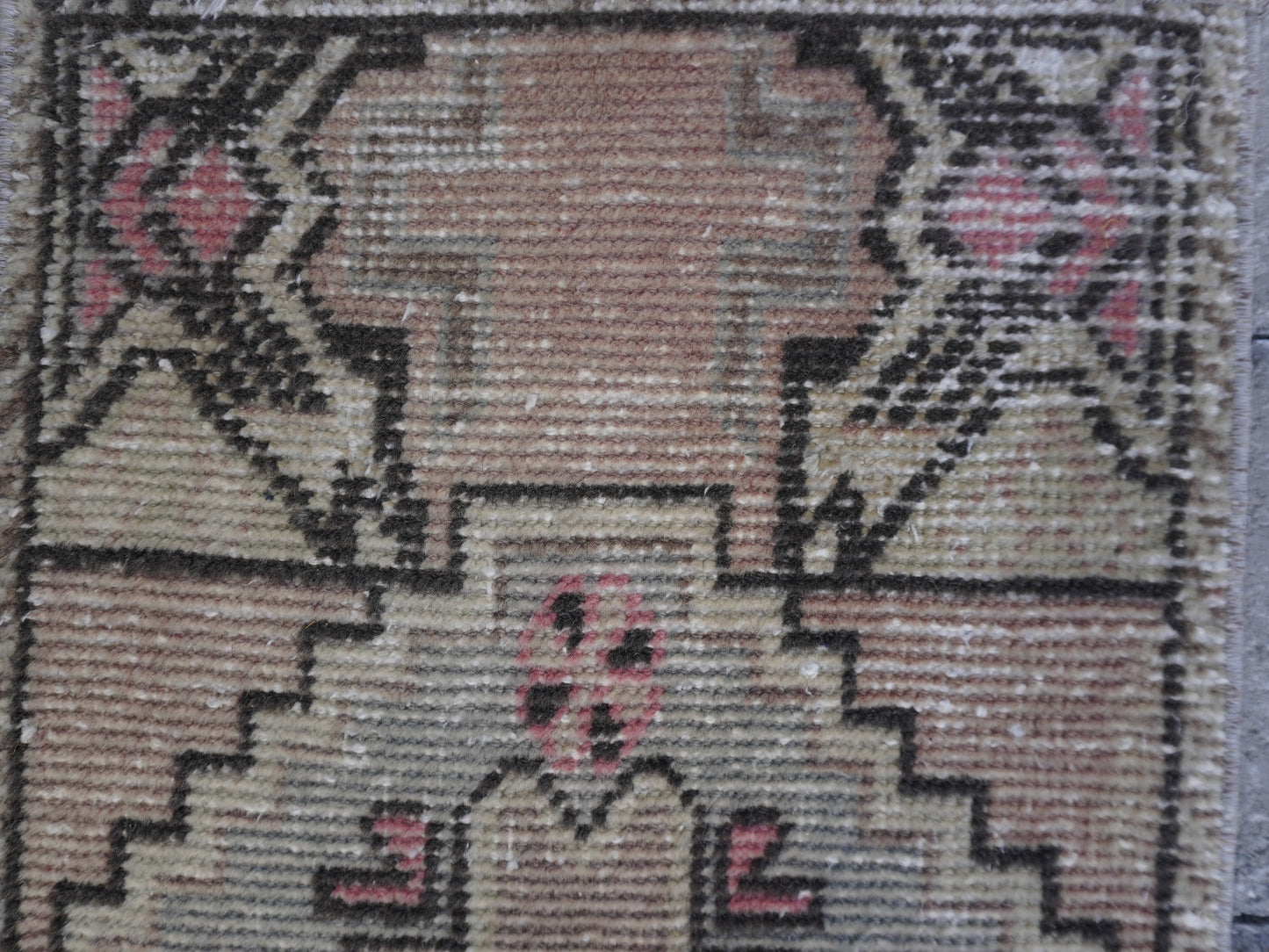 Hand Knotted Doormat 2x3 ft - skuy76