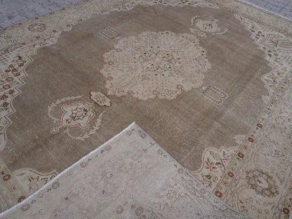 Vintage Area Rug Large 9x12 ft, sku716