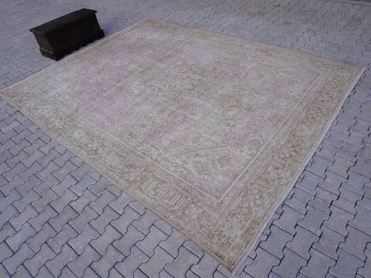 Oversize Neutral Wool Rug 10x12 - sku2036