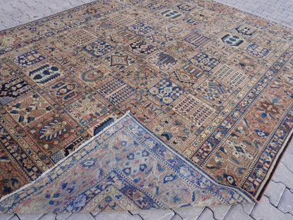 Vintage Oversized Rug 9x12 ft - sku1721