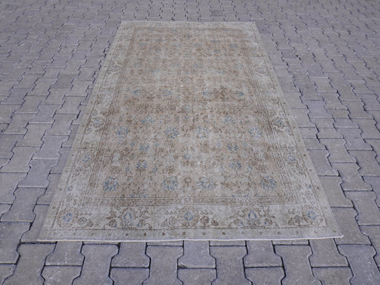 Hand Made Turkish Rug 5x8 ft - skuf212