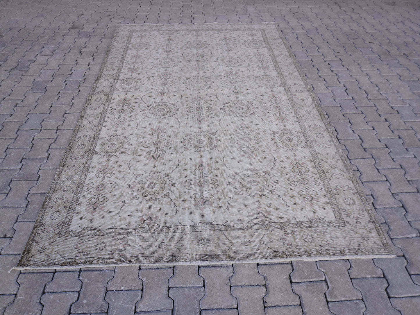 Neutral Area Rug 6x10 ft - skuf315