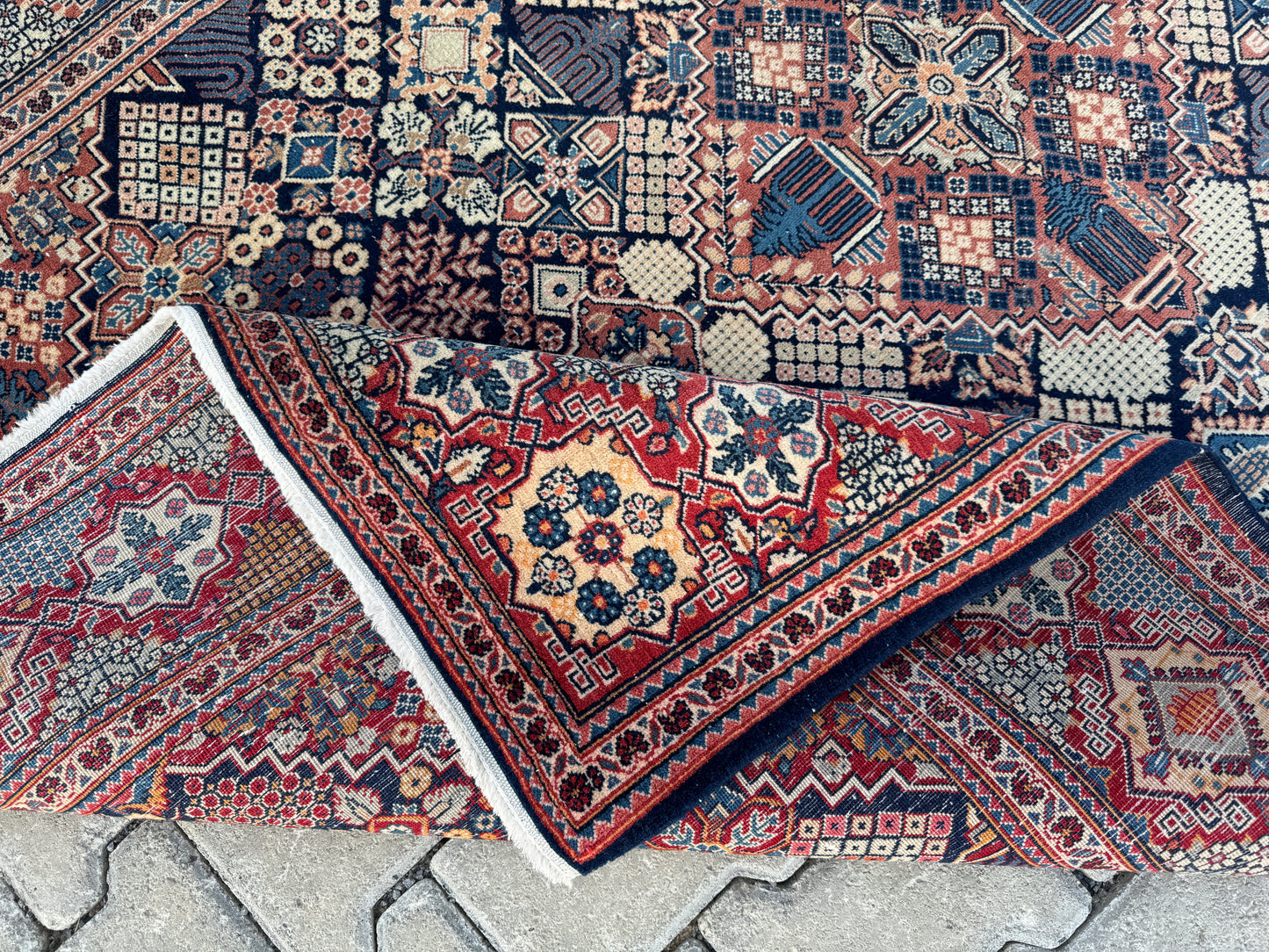 Vintage Persian Small Rug 5x6 ft - sku1056