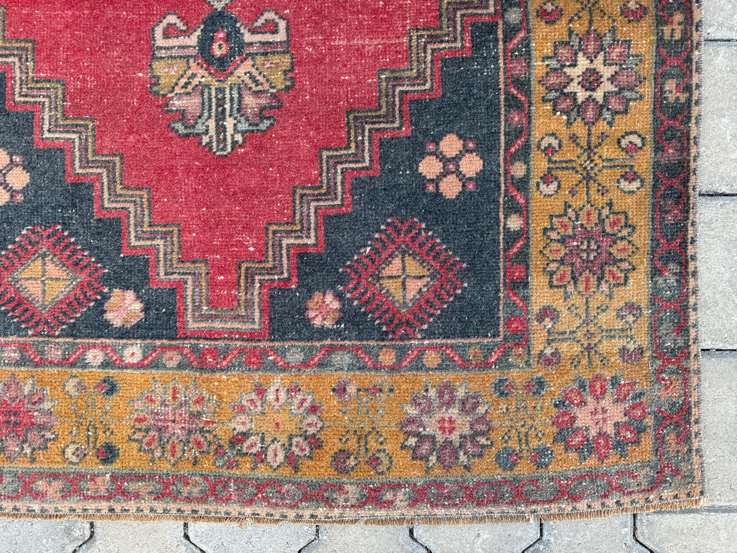 Wool Anatolian Rug 4x7 ft - sku117