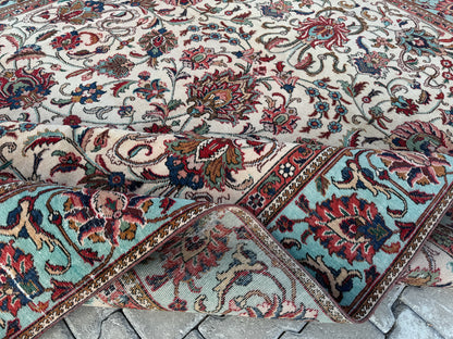 Persian Rug 9x12 ft | Hand-Knotted Seven Mountain Flowers Design | sku1202